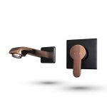 VIVAT FLAT Wall Mounted Built In Basin Mixer 02